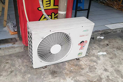 渝水空调突然不制冷只吹自然风怎么办？